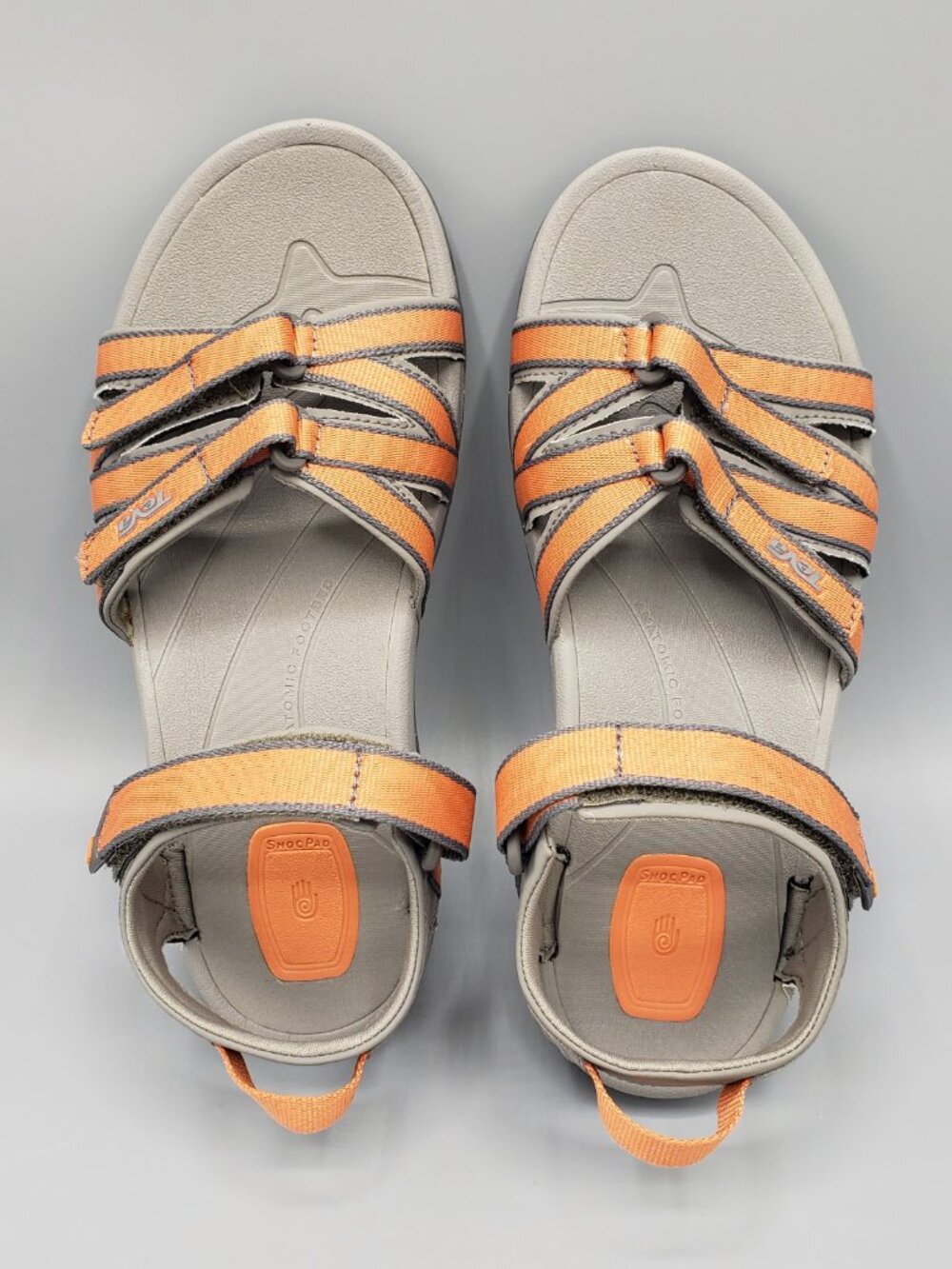 NIB Teva Tirra Sport Sandal Women Size 8 Dusty Orange 4266 Strap Hiking Gorpcore - Picture 7 of 15